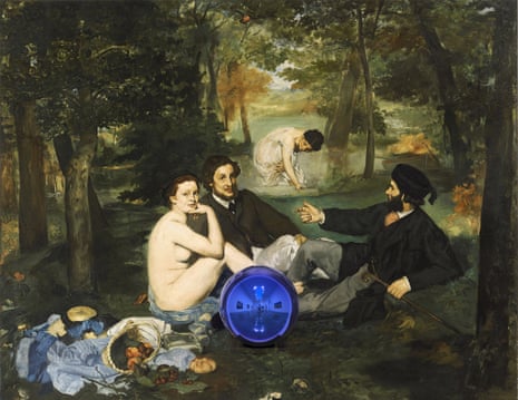 Gaze a gazely stare: Koons’s Gazing Ball (Manet Luncheon on the Grass). 