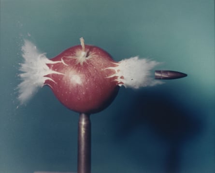 Bullet through Apple, 1964, Harold Edgerton