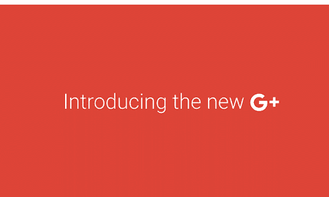 Google's promotional image for its new design.