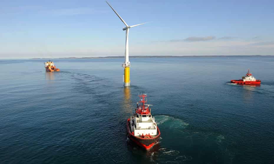 Construction on the UK’s first floating windfarm is to begin in 2016
