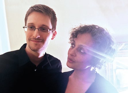 Edward Snowden and Arundhati Roy
