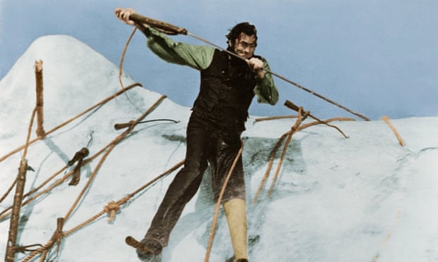 Gregory Peck in the 1950s film adaptation of Moby Dick.
