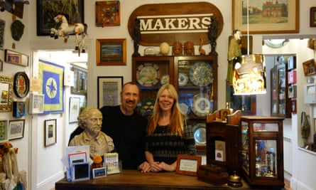 Interior of Makers shop in Sheffield.