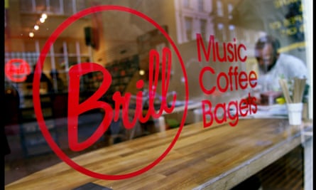 Brill, an independent music and coffee shop in Exmouth market, London