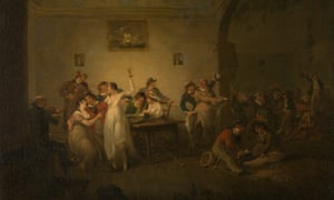 A detail from Julius Caesar Ibbetson's A Married Sailor's Return (c1800)