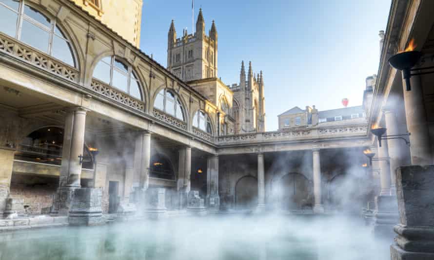 Bubbling up: the city's stunning Roman baths.