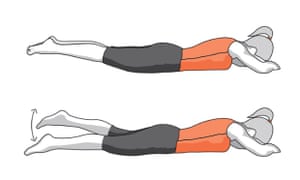Knee exercises swimmers