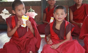 Young monks