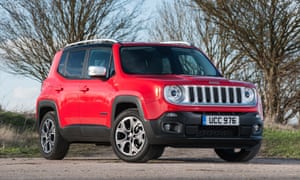 A moment of calm: the Jeep Renegade ready for action