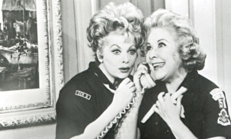 Fine double act … Lucille Ball (left) with Vivian Vance in I Love Lucy