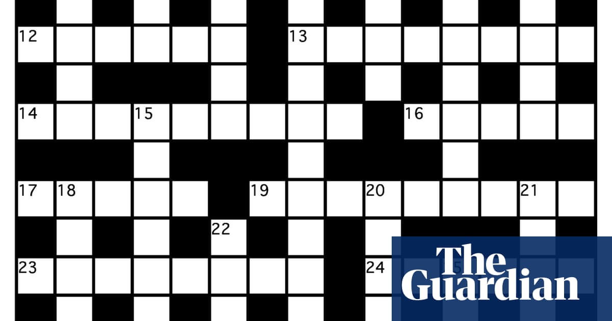 Genius crossword No 135 Crosswords The Guardian
