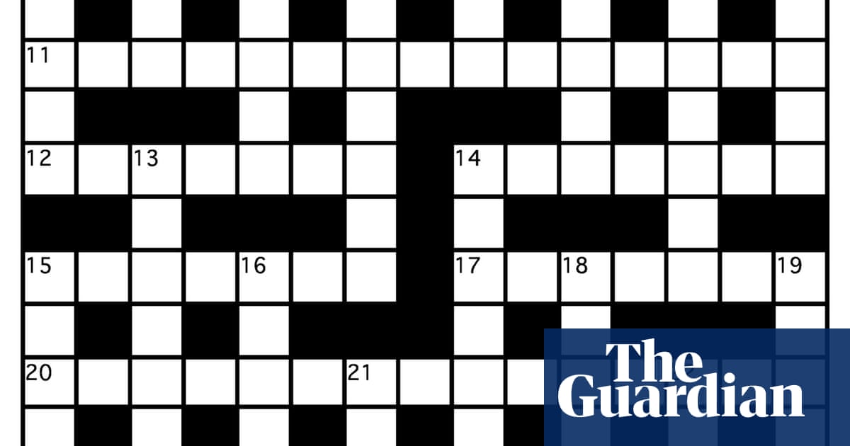 Genius crossword No 2 Crosswords The Guardian