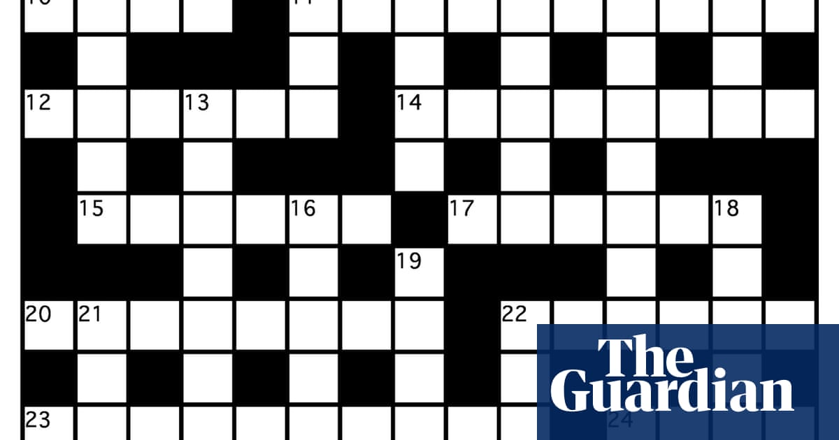 Genius crossword No 21 Crosswords The Guardian