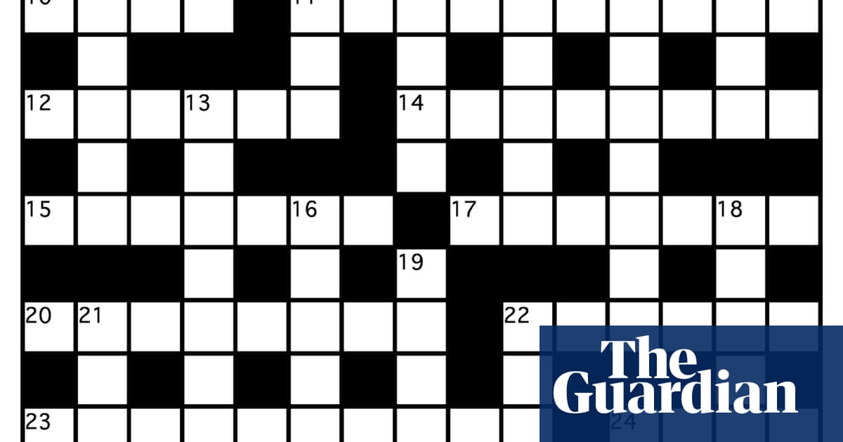 Genius crossword No 29 Crosswords The Guardian