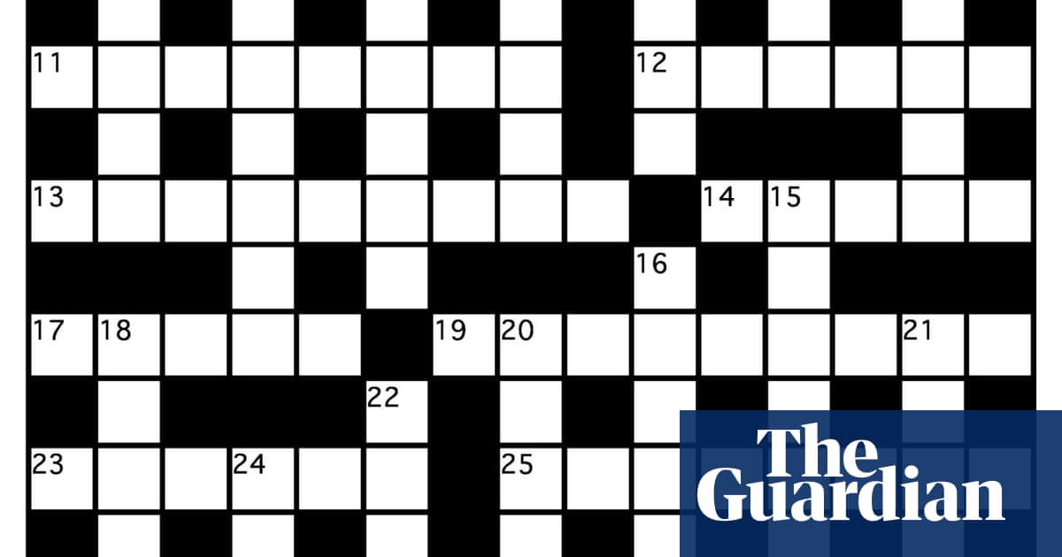 Genius crossword No 36 Crosswords The Guardian
