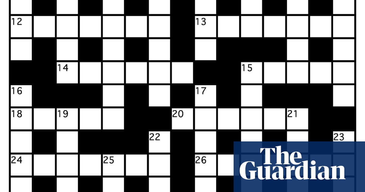 Genius crossword No 69 Crosswords The Guardian