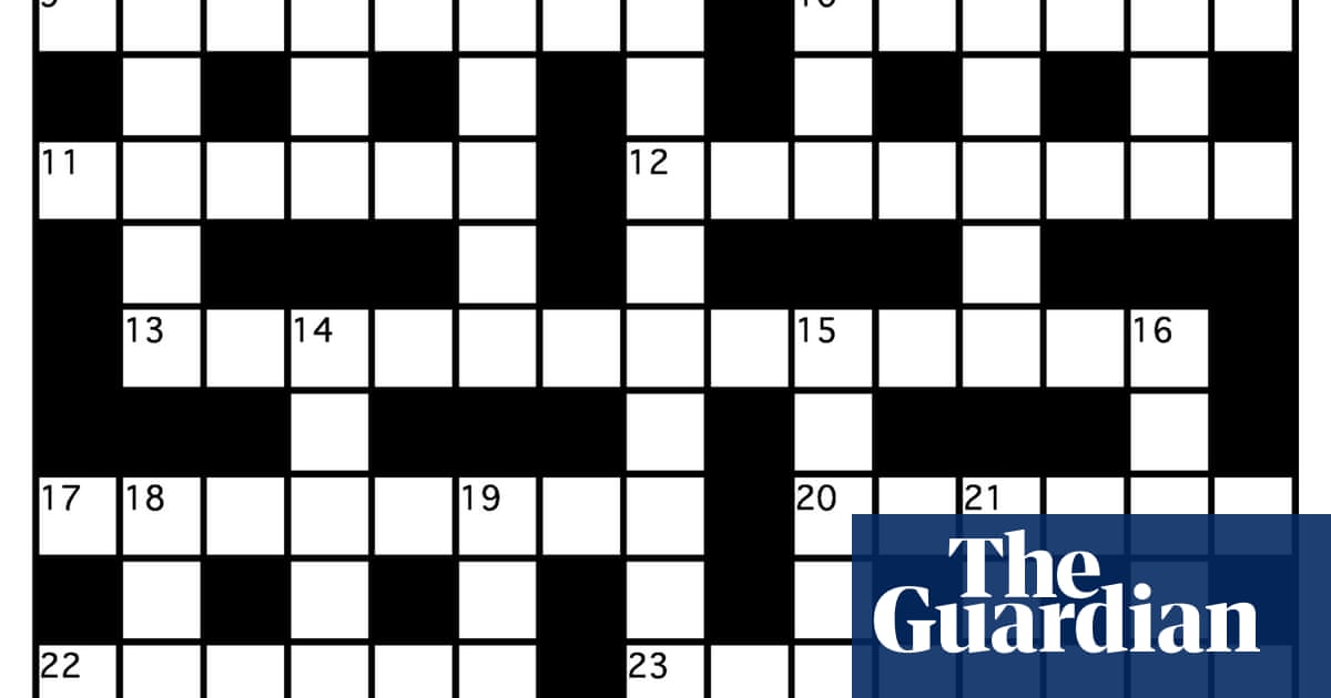 Genius crossword No 88 Crosswords The Guardian