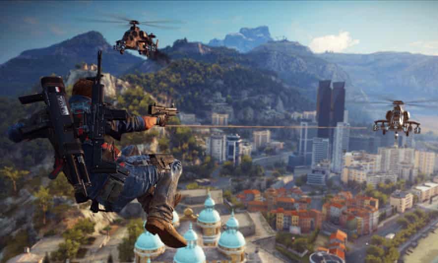 Just Cause 3 Review A Ridiculously Enjoyable But Stuttering Ride Games The Guardian