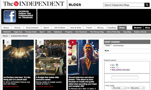 Independent Blogs: ads have temporarily been removed from the site