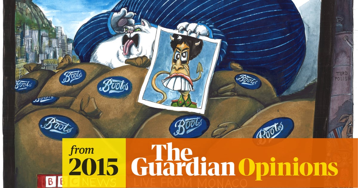 Rowson Cartoon Martin Rowson on the row over Boots boss Stefano Pessina – cartoon ...