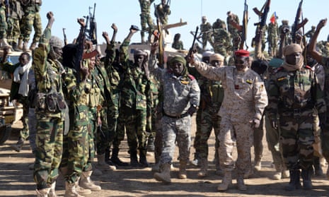 Chadian forces in the Nigerian town of Gamboru which has been retaken from Boko Haram.