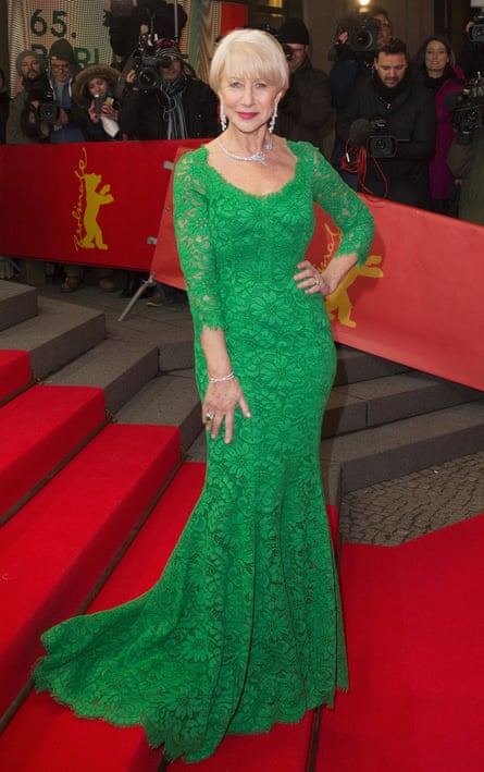 Helen Mirren in green at the Berlin film festival Stylewatch | Fashion | The Guardian Helen Mirren in green at the Berlin film festival Stylewatch | Fashion | The Guardian