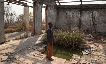 A bed would rise up through the floor of Mobutu’s palace bedroom.