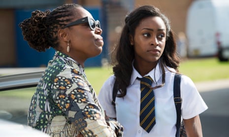Michele Austin and Simona Brown in the BBC adaptation of JK Rowling's A Casual Vacancy.