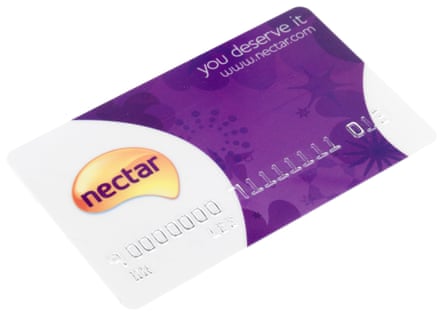 A Nectar loyalty card. Supermarkets use them to track who buys what and when.