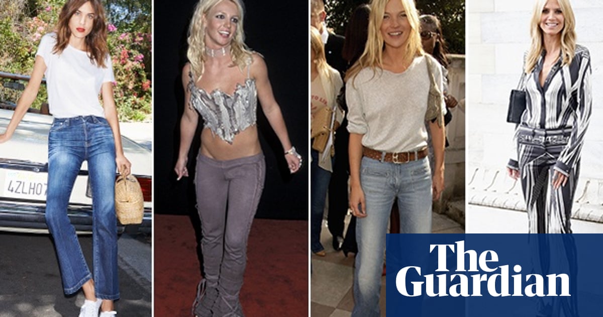 How To Wear Flares Without Looking Like A Noughties Britney Spears Fashion The Guardian