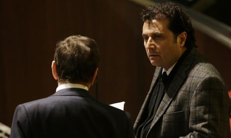 Francesco Schettino in court