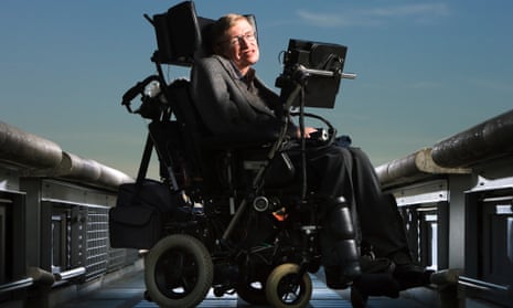 Professor Stephen Hawking, who has lived with ALS for 52 years.