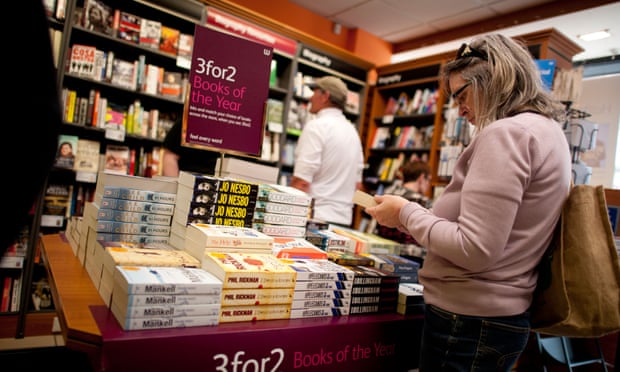 People browsing in a bookshop