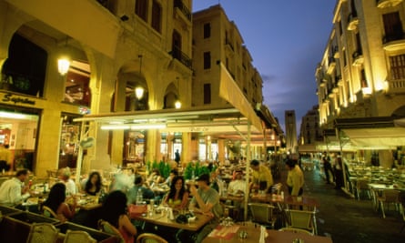 Downtown Beirut in 2005. The Lebanese capital, devastated by 15 years of civil war, was rebuilt largely due to the efforts and money of Rafik Hariri.