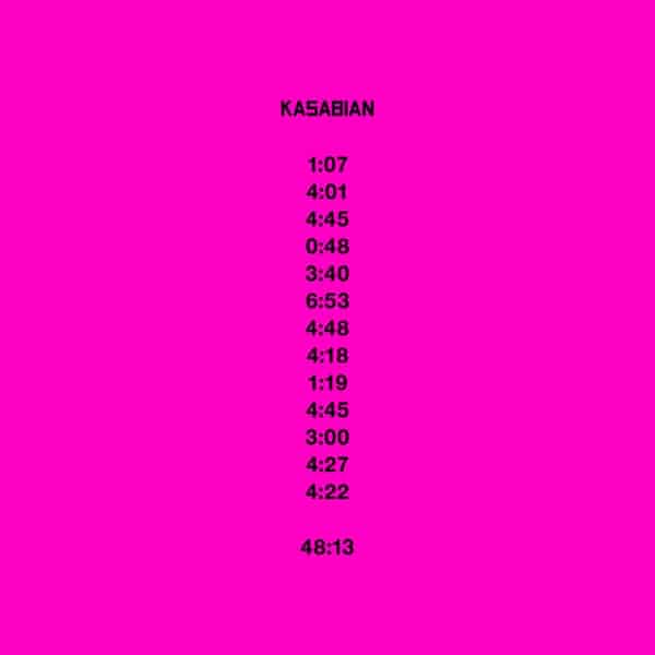Kasabian's pink album cover