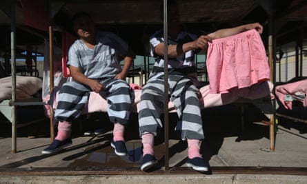 At a prison in Arizona, inmates were issued with pink underwear.