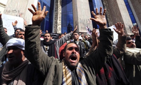 Egyptian protest Coptic Christians