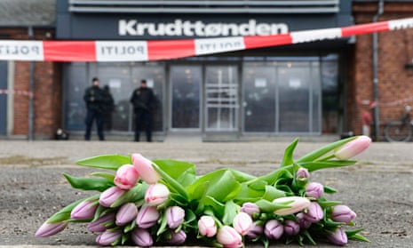 Flowers in of the cultural center Krudttonden in Copenhagen