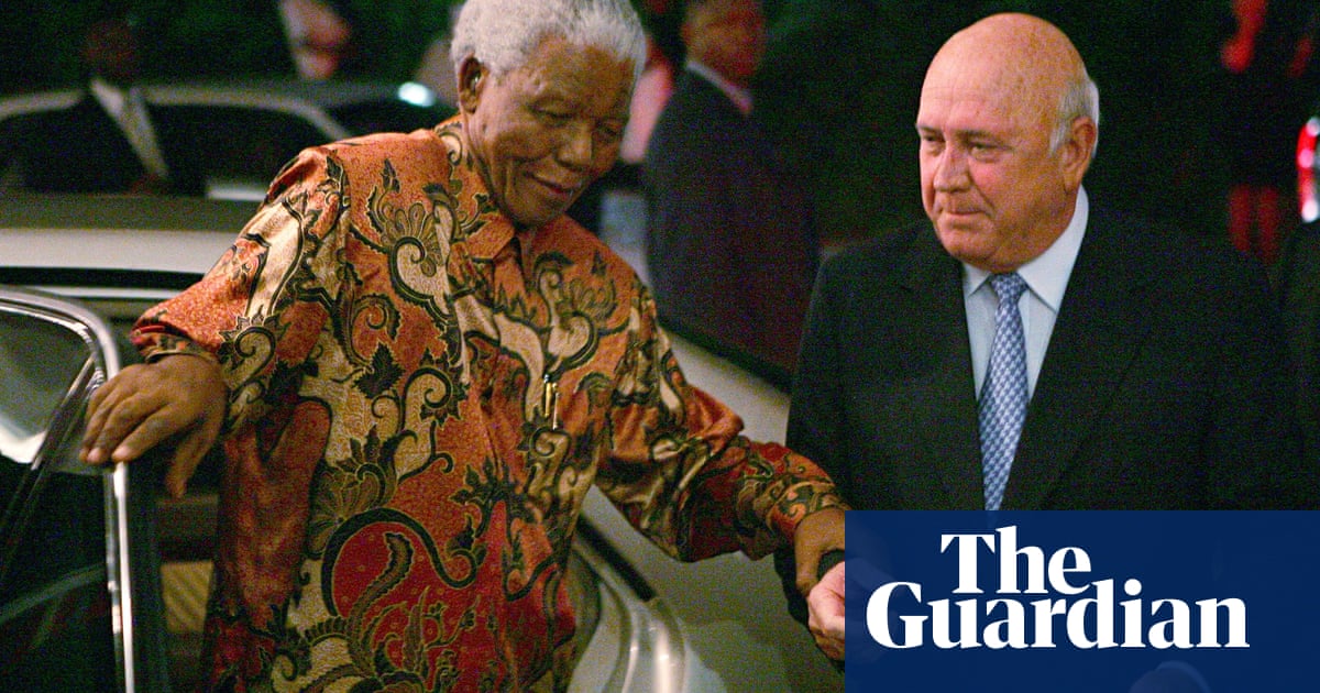 Fw De Klerk Honour Has Widespread Support In South Africa South Africa The Guardian Fw De Klerk Honour Has Widespread Support In South Africa South Africa The Guardian