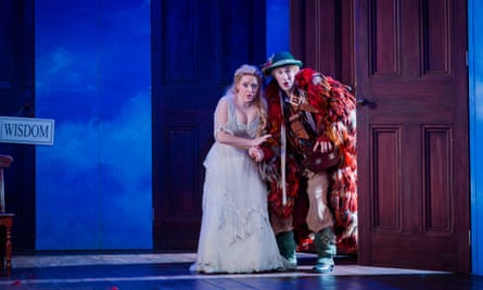 Sophie Bevan as Pamina and Jacques Imbrailo as Papageno. 