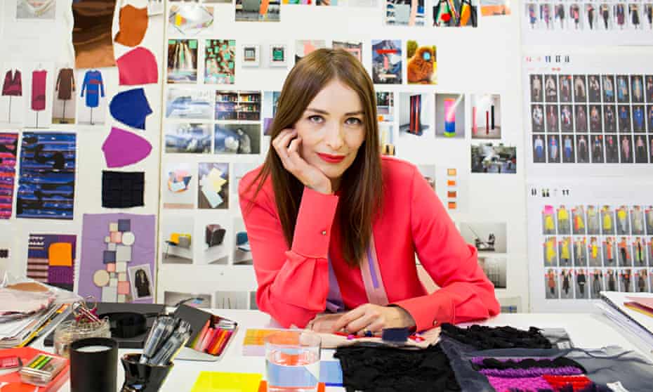 Roksanda Ilincic in her London design studio.