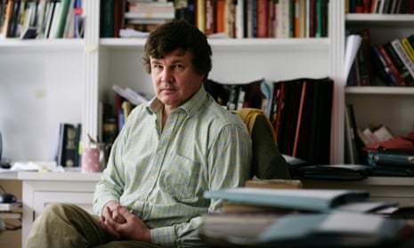 Political journalist Peter Oborne, at home in London