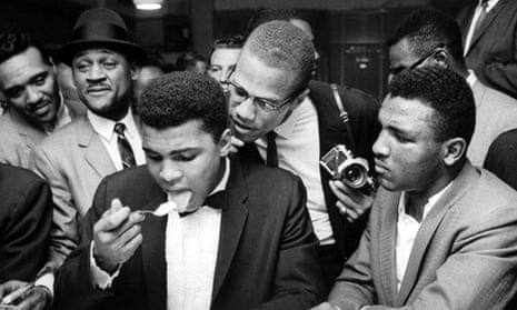 Malcolm X and Muhammad Ali