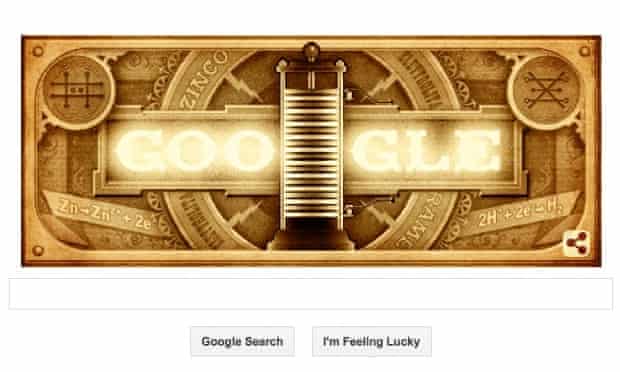 Google Doodle Volta