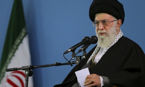 Iran's supreme leader, Ayatollah Ali Khamenei, who has reportedly accused American Sniper of promoting anti-Muslim feeling.