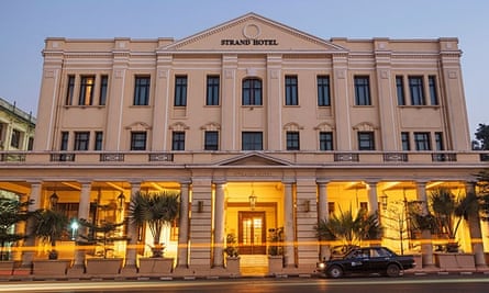 The Strand Hotel, Rangoon.