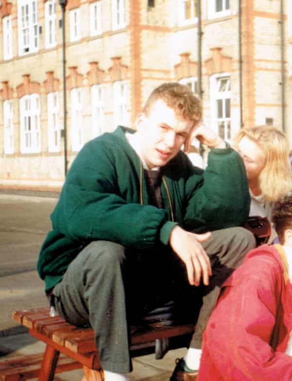 Haig during his school days in Newark, 1992.