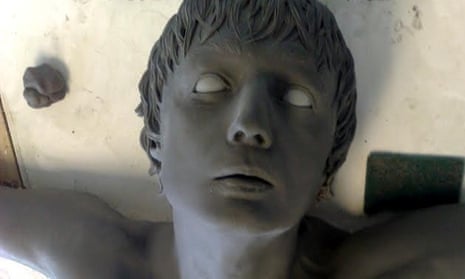 Pete Doherty sculpture's head