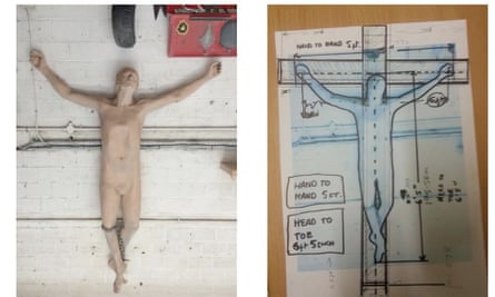 Sketches of Pete Doherty sculpture
