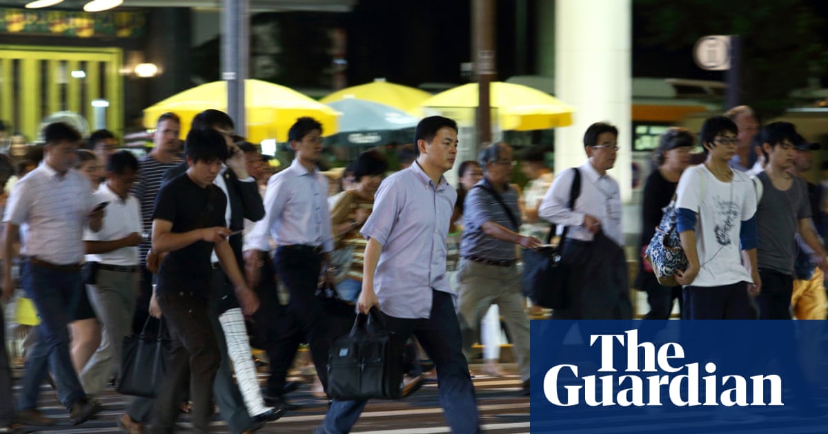 Clocking Off Japan Calls Time On Long Hours Work Culture Japan The Guardian